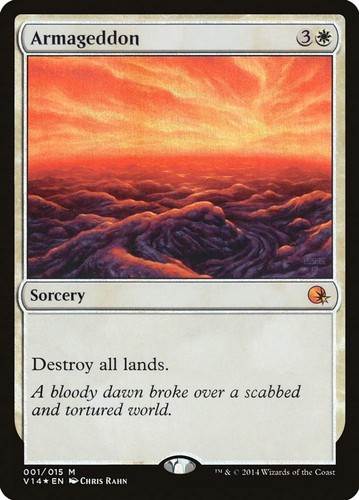 Armageddon foil mtg from - mp,